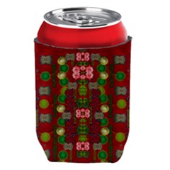 In Time For The Season Of Christmas An Jule Can Holder by pepitasart