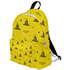 Gadsden Flag Don t Tread On Me Yellow And Black Pattern With American Stars The Plain Backpack by snek