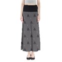 Gadsden Flag Don t tread on me black and gray snake and metal gothic crosses Full Length Maxi Skirt View1