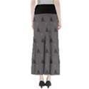 Gadsden Flag Don t tread on me black and gray snake and metal gothic crosses Full Length Maxi Skirt View2