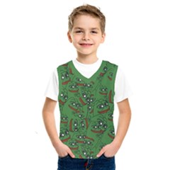 Pepe The Frog Perfect A-ok Handsign Pattern Praise Kek Kekistan Smug Smile Meme Green Background Kids  Sportswear by snek