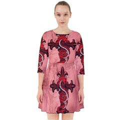 Awesome Chinese Dragon Smock Dress by FantasyWorld7