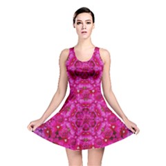 Flower Suprise To Love And Enjoy Reversible Skater Dress by pepitasart