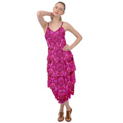 Flower Suprise To Love And Enjoy Layered Bottom Dress by pepitasart