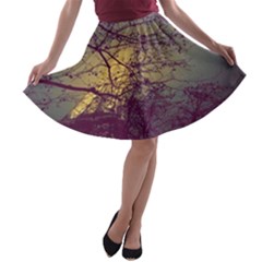 Tour Eiffel Paris Photo A-line Skater Skirt by kcreatif