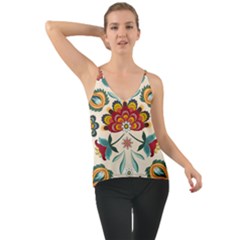 Baatik Print  Chiffon Cami by designsbymallika