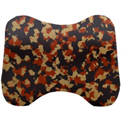 Aged Red, White, And Blue Camo Head Support Cushion by McCallaCoultureArmyShop