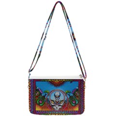 Grateful Dead Wallpapers Double Gusset Crossbody Bag by Sapixe