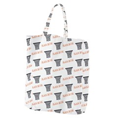 Slam Dunk Baskelball Baskets Giant Grocery Tote by mccallacoulturesports