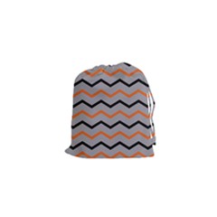 Basketball Thin Chevron Drawstring Pouch (xs) by mccallacoulturesports