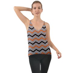 Basketball Thin Chevron Chiffon Cami by mccallacoulturesports