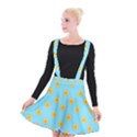 i love bread Suspender Skater Skirt View1