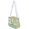 Butterfly And Lemons Rope Handles Shoulder Strap Bag View1