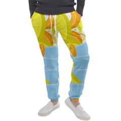 Salad Fruit Mixed Bowl Stacked Men s Jogger Sweatpants by HermanTelo