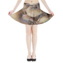 Close Up Mushroom Abstract Mini Flare Skirt View3
