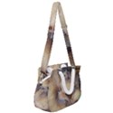 Close Up Mushroom Abstract Rope Handles Shoulder Strap Bag View2