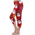 Santa Clause Capri Winter Leggings  View2