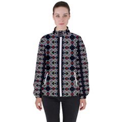 Illustrations Texture Women s High Neck Windbreaker by Mariart