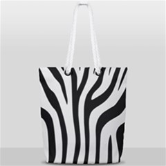 Pattern Zèbres Taches Full Print Rope Handle Tote (small) by kcreatif