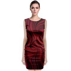 Electric Field Art Lviii Classic Sleeveless Midi Dress by okhismakingart