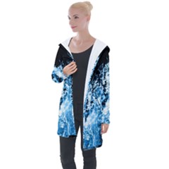 Photo Vagues  Longline Hooded Cardigan by kcreatif