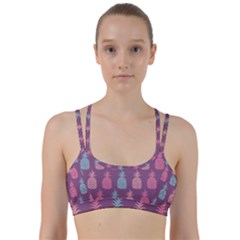 Pineapple Wallpaper Pattern 1462307008mhe Line Them Up Sports Bra by Sobalvarro