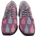 Pineapple Wallpaper Pattern 1462307008mhe Women Heeled Oxford Shoes View1