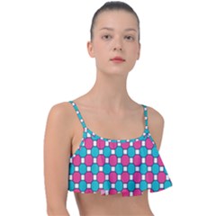 Df Hippin Whistler Frill Bikini Top by deformigo