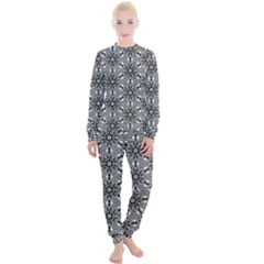 Black And White Pattern Women s Lounge Set by HermanTelo