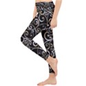 Swirly Gyrl Lightweight Velour Classic Yoga Leggings View3