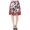 Merry Christmas Ornamental Velvet High Waist Skirt View1