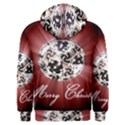 Merry Christmas Ornamental Men s Overhead Hoodie View2