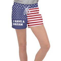 Mlk Day Women s Velour Lounge Shorts by YANcow