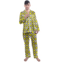 Df Fergano Men s Satin Pajamas Long Pants Set by deformigo