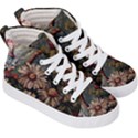 Old Embroidery 1 1 Kids  Hi-Top Skate Sneakers View3