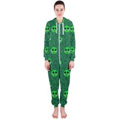 Smiling Happy Ones In The Fauna Hooded Jumpsuit (ladies)  by pepitasart