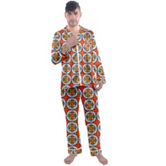 Ascain Men s Satin Pajamas Long Pants Set by deformigo