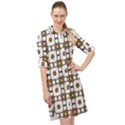 Peola Long Sleeve Mini Shirt Dress View1