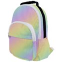 Pastel Goth Rainbow  Rounded Multi Pocket Backpack View1