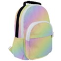 Pastel Goth Rainbow  Rounded Multi Pocket Backpack View2