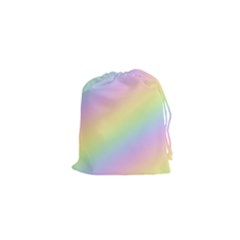 Pastel Goth Rainbow  Drawstring Pouch (xs) by thethiiird