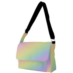 Pastel Goth Rainbow  Full Print Messenger Bag (s) by thethiiird