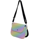 Pastel Goth Rainbow  Saddle Handbag View2