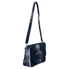 Awesome Light Bulb Shoulder Bag With Back Zipper by FantasyWorld7