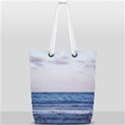 Pink Ocean Hues Full Print Rope Handle Tote (Small) View1