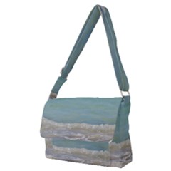 Minty Ocean Full Print Messenger Bag (m) by TheLazyPineapple