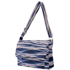 Ocean At Dusk Full Print Messenger Bag (l) by TheLazyPineapple