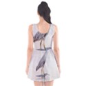 Beach Heron Bird Scoop Neck Skater Dress View2