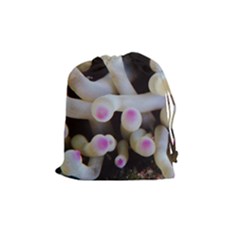 Sea Anemone Drawstring Pouch (medium) by TheLazyPineapple