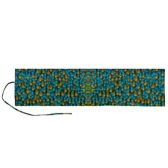 Sun In  The Soft Rainfall Nature Is Blooming Roll Up Canvas Pencil Holder (l) by pepitasart